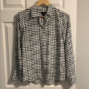 JCrew Silk Shirt
